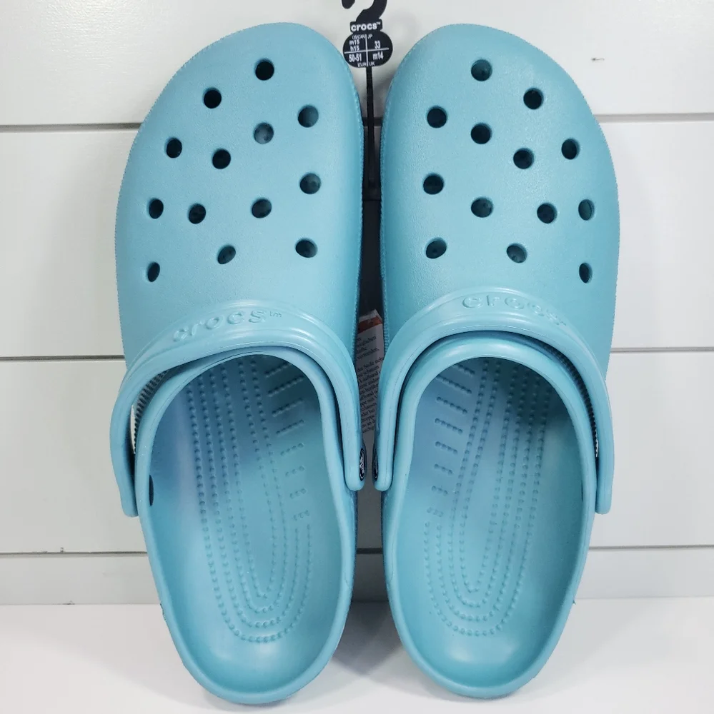 Crocs Classic Turquoise clog for Good Big Men 🙂 size 15